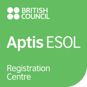 AptisESOL RegistrationCentre Badge